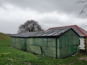 Old rugby hut