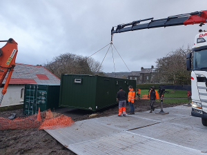 Silsden Storm rugby containers